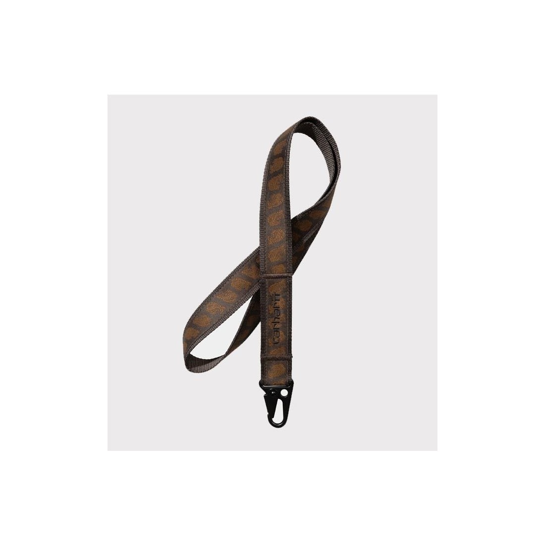 CARHARTT WIP PAISLEY KEYCHAIN MARRON