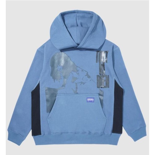 DEVA STATES PAT HOODIE AZUL