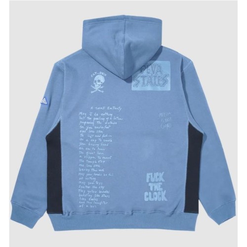 DEVA STATES PAT HOODIE AZUL 2