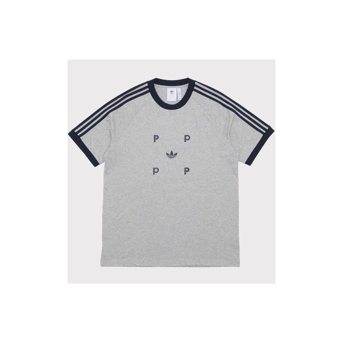 ADIDAS X POP CLASSIC TEE GRIS