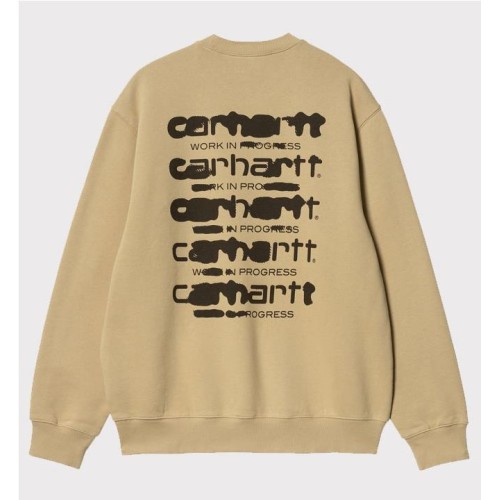 CARHARTT WIP INK BLEED SWEAT BEIGE