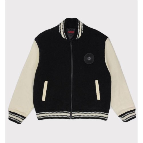 PLEASURES SMOKE KNITTED VARSTY NEGRO