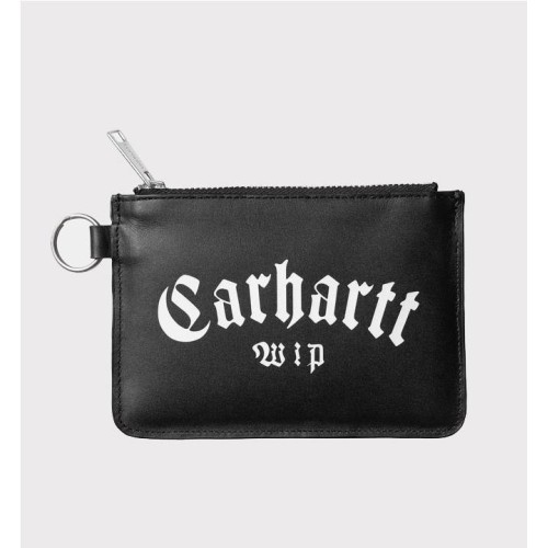 CARHARTT WIP ONYX ZIP WALLET NEGRO