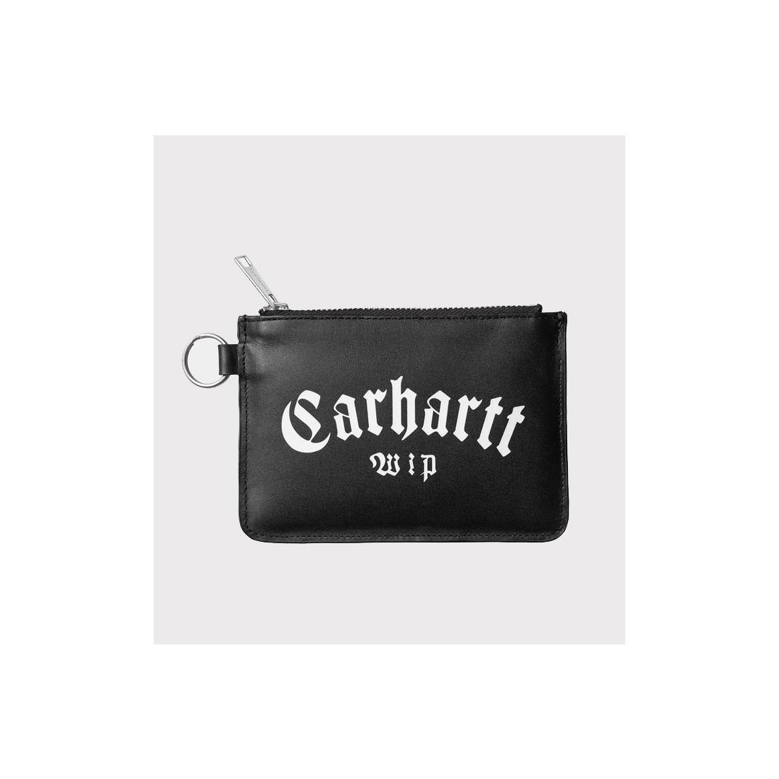 CARHARTT WIP ONYX ZIP WALLET NEGRO