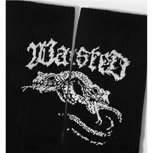 WASTED PARIS VENOM SOCK NEGRO