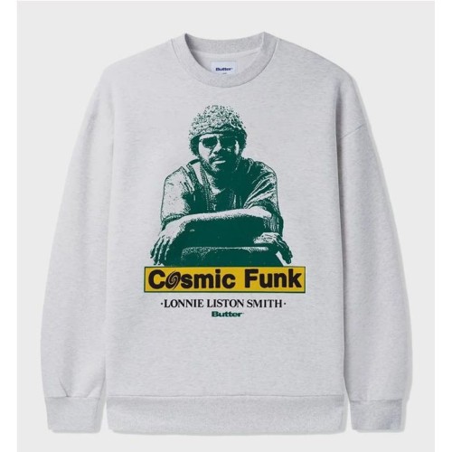 BUTTER GOODS COSMIC FUNK CREWN GRIS