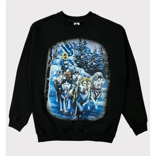 DAMAGE ALASKA CREW NEGRO
