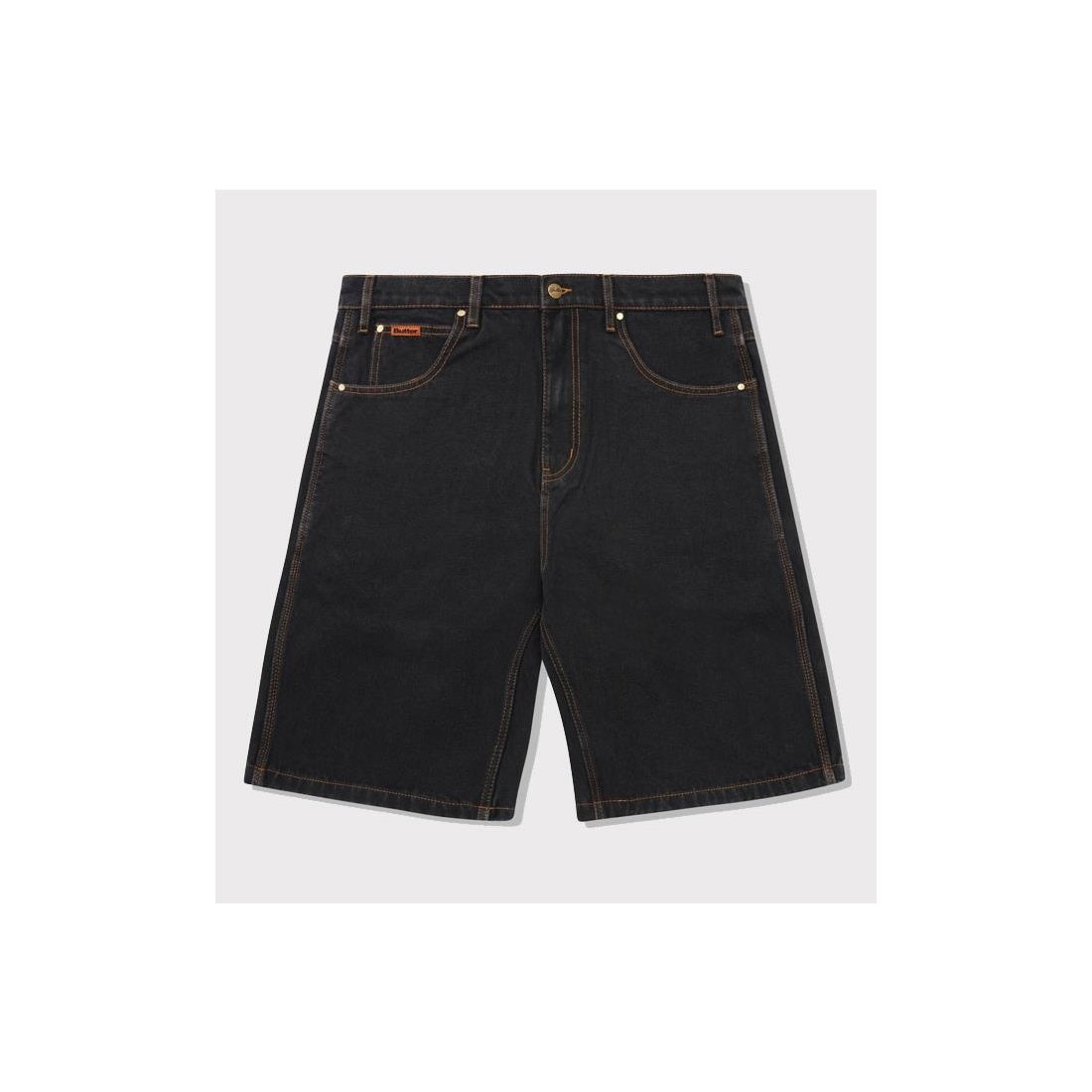 BUTTER GOODS BAGGY DEN SHORT NEGRO