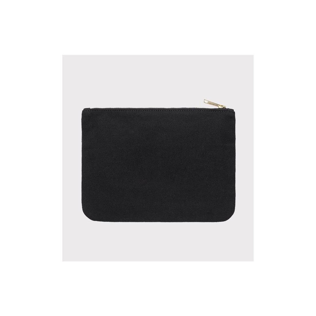 CARHARTT WIP CANVAS ZIP WALLET NEGRO