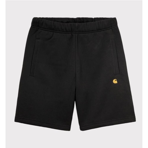 CARHARTT WIP CHASE SWEAT SHORT NEGRO