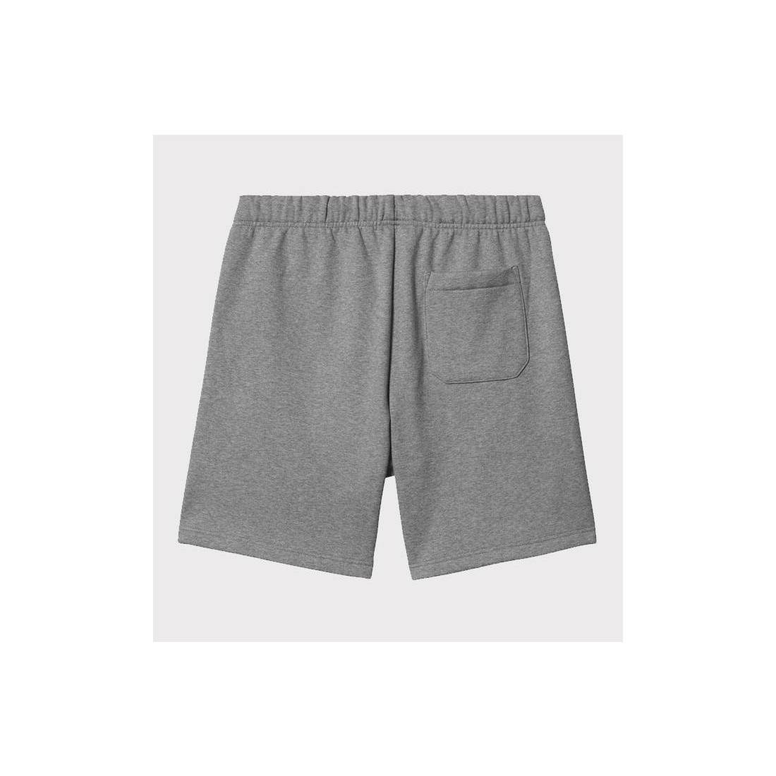 CARHARTT WIP CHASE SWEAT SHORT GRIS OSCURO