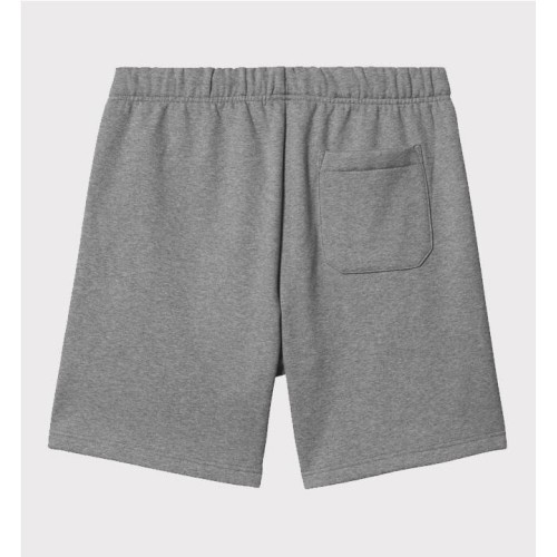 CARHARTT WIP CHASE SWEAT SHORT GRIS OSCURO