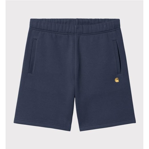 CARHARTT WIP CHASE SWEAT SHORT AZUL