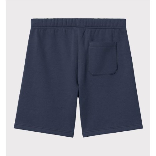 CARHARTT WIP CHASE SWEAT SHORT AZUL