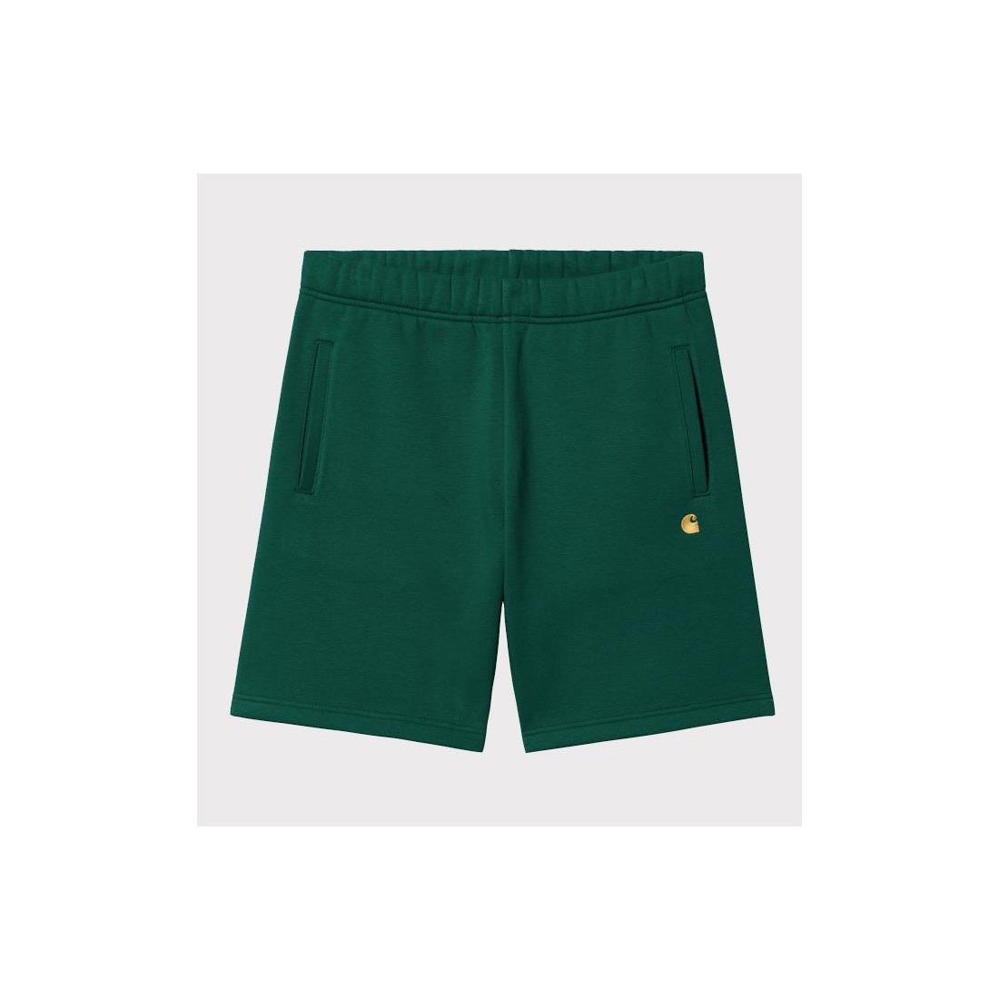 CARHARTT WIP CHASE SWEAT SHORT VERDE