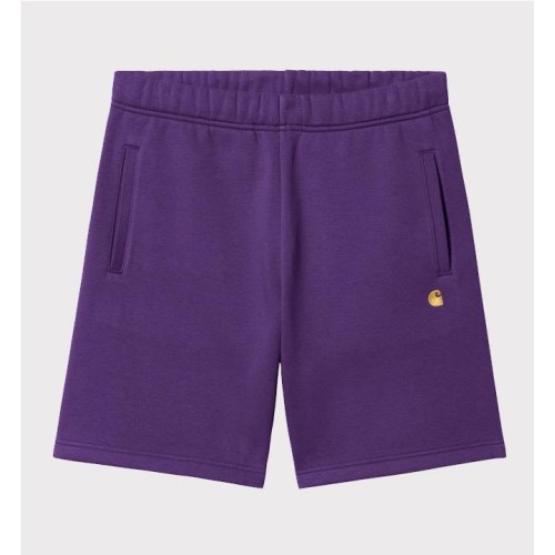CARHARTT WIP CHASE SWEAT SHORT VIOLETA