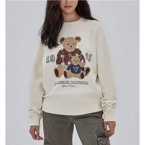 GUESS GO BEAR OVERSIZE BEIGE
