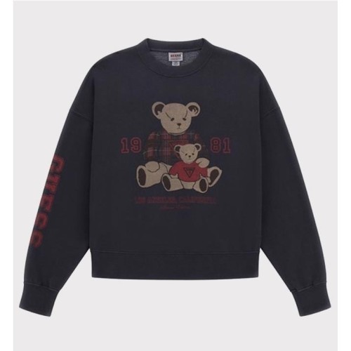 GUESS GO BEAR OVERSIZE NEGRO