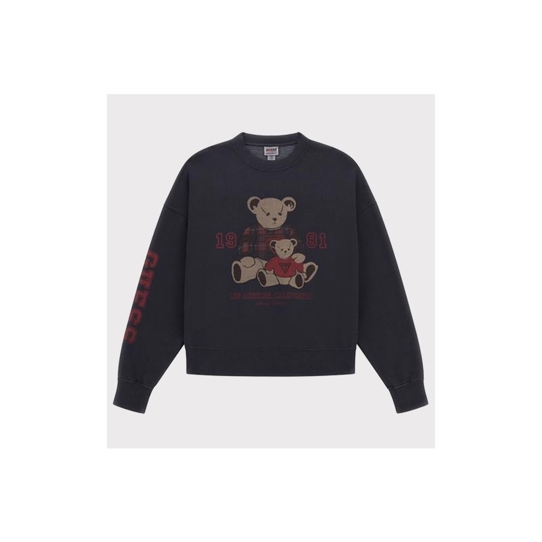 GUESS GO BEAR OVERSIZE NEGRO
