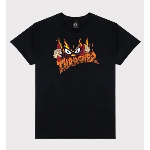 THRASHER SUCKA FREE TEE NEGRO