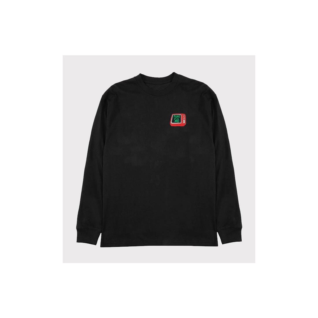 NIKE SB TEE LS M90 BRAINWASH NEGRO