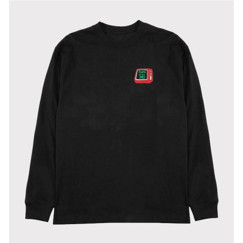 NIKE SB TEE LS M90 BRAINWASH NEGRO