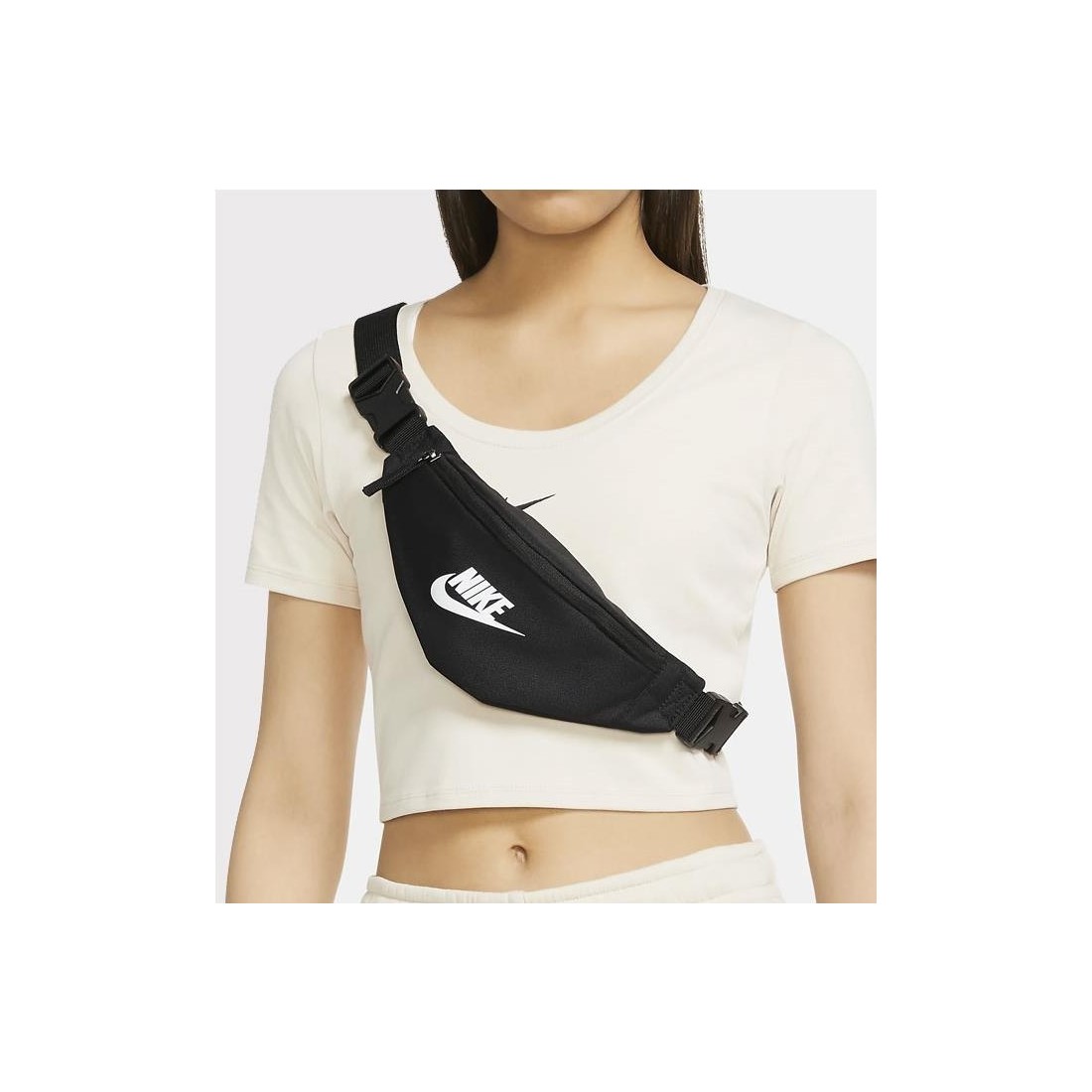NIKE HERITAGE S WAISTPACK NEGRO