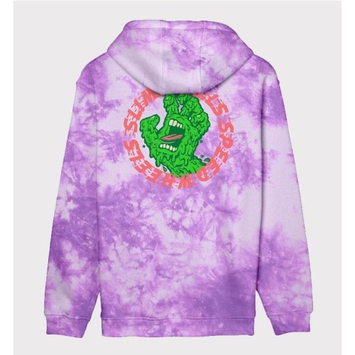SANTA CRUZ SB HAND HOODIE VIOLETA