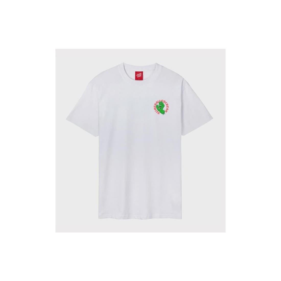 SANTA CRUZ SB HAND TEE BLANCO