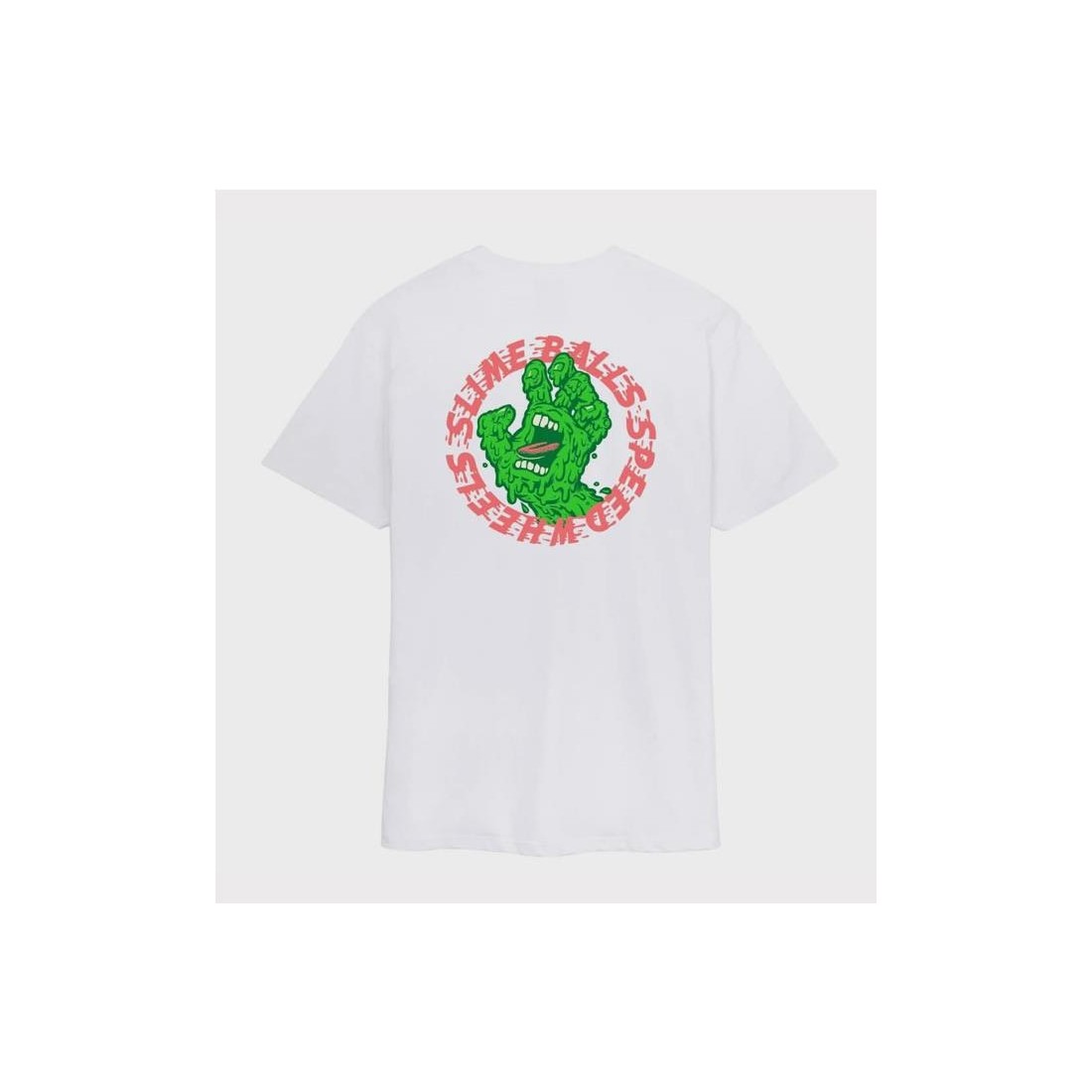 SANTA CRUZ SB HAND TEE BLANCO