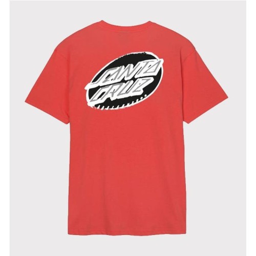 SANTA CRUZ CREEP DOT TEE ROJO