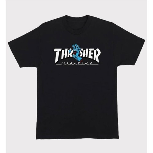 THRASHER X SANTA CRUZ SCRE LOG NEGRO