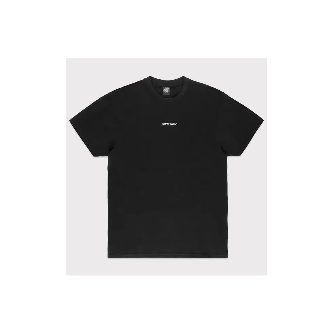 SANTA CRUZ SCREAMING FLASH TEE NEGRO