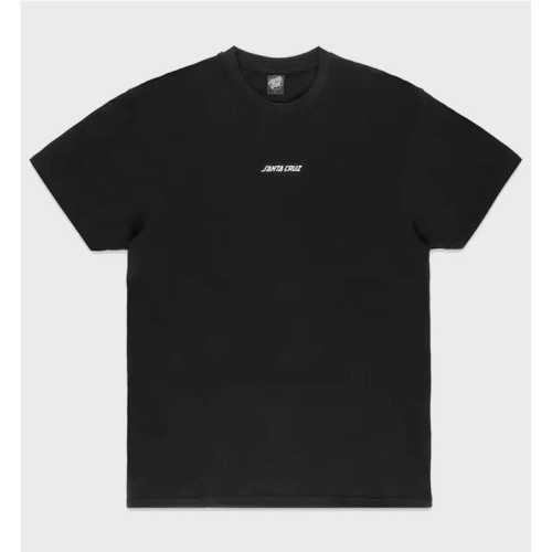 SANTA CRUZ SCREAMING FLASH TEE NEGRO