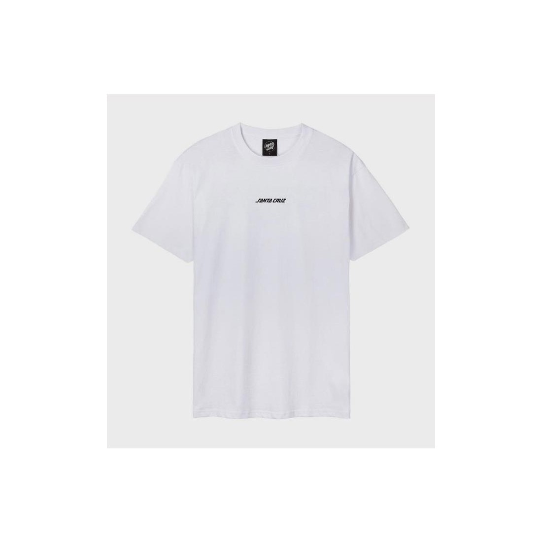 SANTA CRUZ SCREAMING FLASH TEE BLANCO