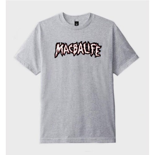 MACBA LIFE HOT LOGO TEE GRIS