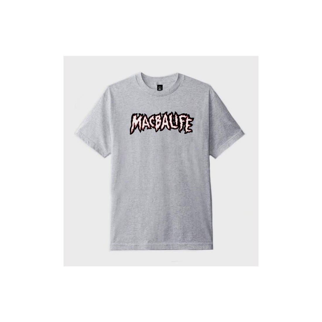 MACBA LIFE HOT LOGO TEE GRIS