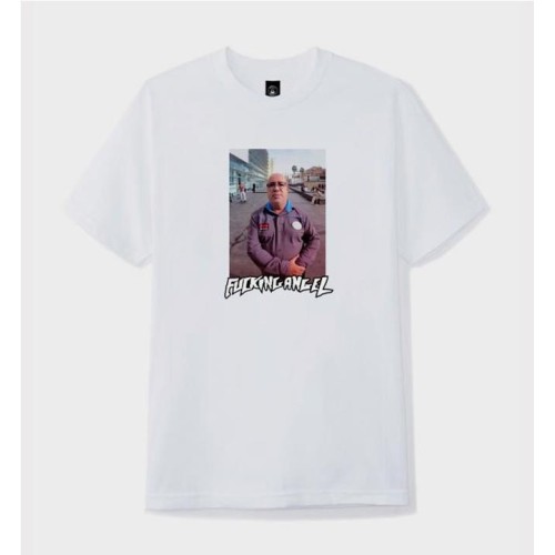 MACBA LIFE FUCKING ANGEL TEE BLANCO