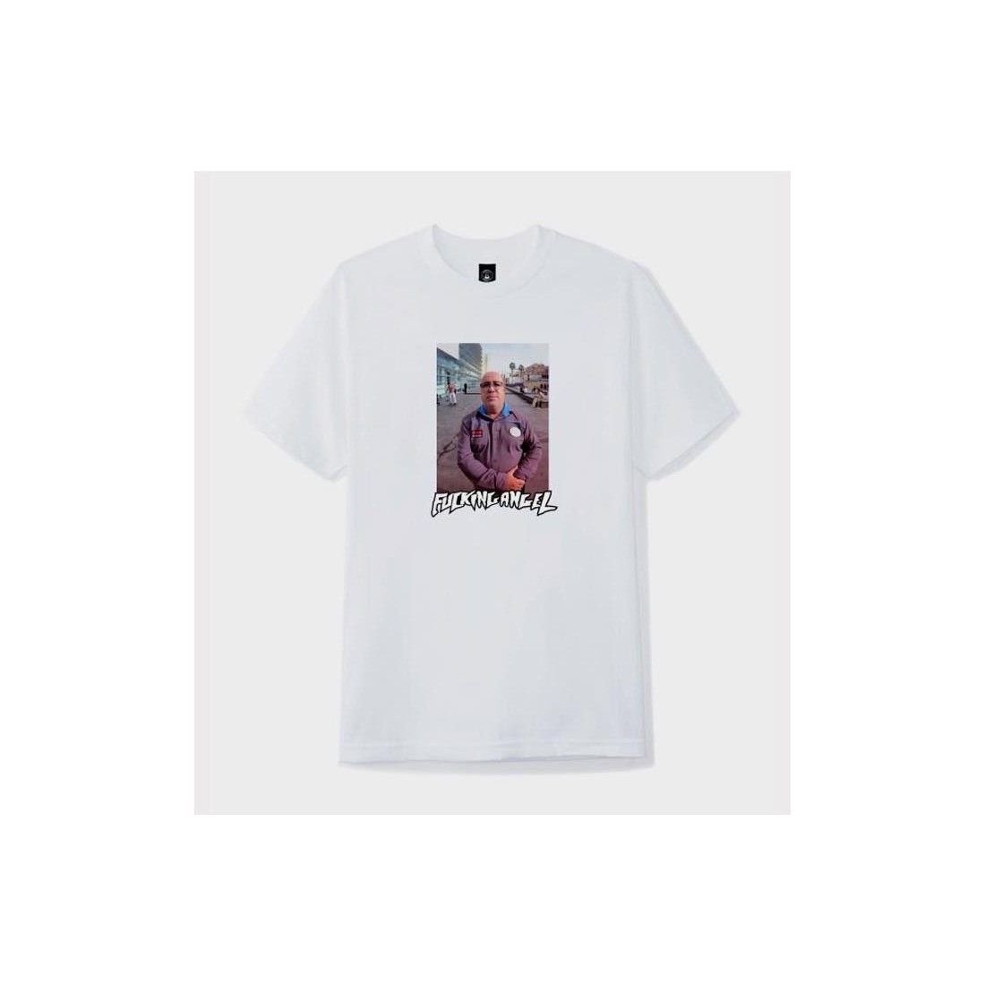 MACBA LIFE FUCKING ANGEL TEE BLANCO