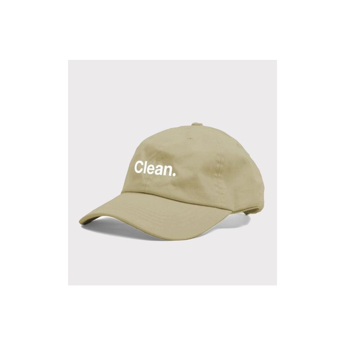 MACBA LIFE CLEAN LOGO DAD CAP BEIGE