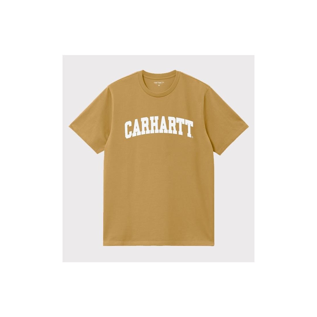 CARHARTT WIP UNIVERSITY TEE MOSTAZA