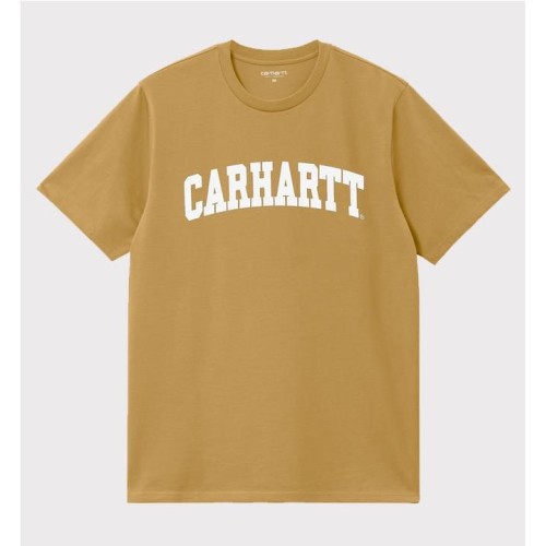 CARHARTT WIP UNIVERSITY TEE MOSTAZA