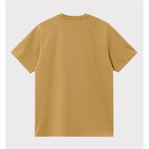 CARHARTT WIP UNIVERSITY TEE MOSTAZA