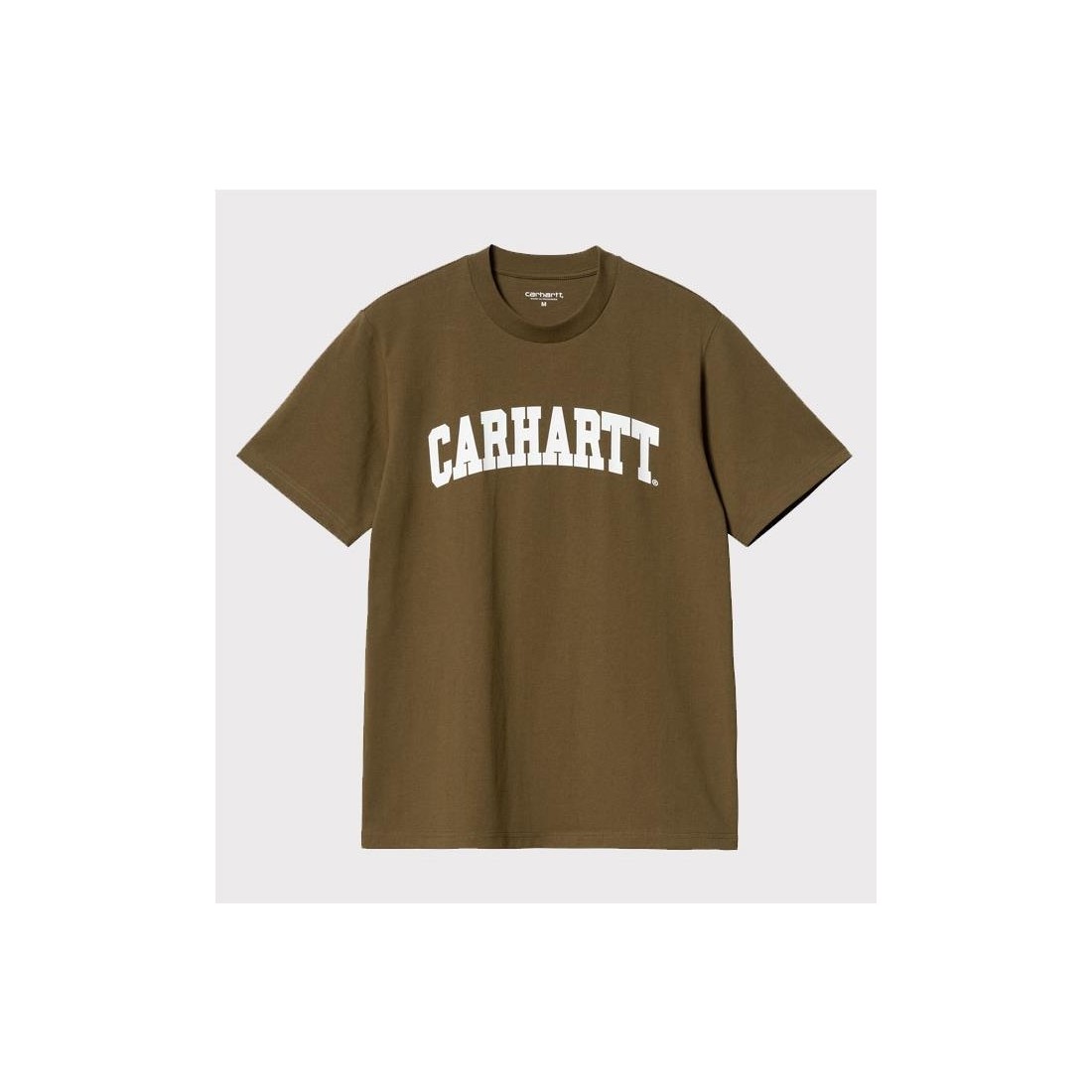 CARHARTT WIP UNIVERSITY TEE MARRON