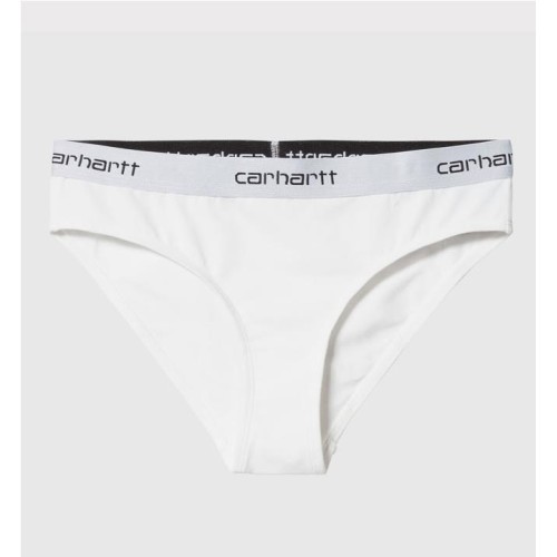 CARHARTT WIP W SCRIPT BRIEF BLANCO
