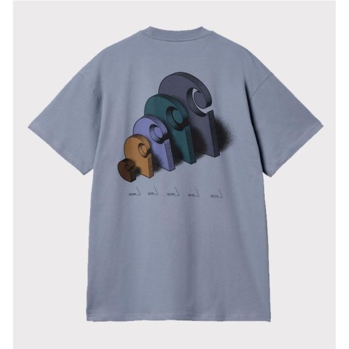 CARHARTT WIP DIAGRAM C TEE AZUL