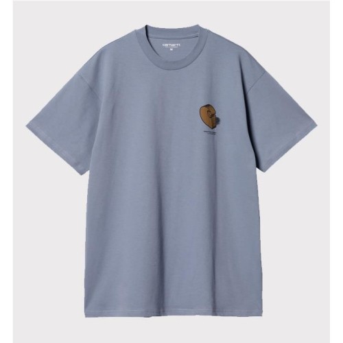 CARHARTT WIP DIAGRAM C TEE AZUL 2