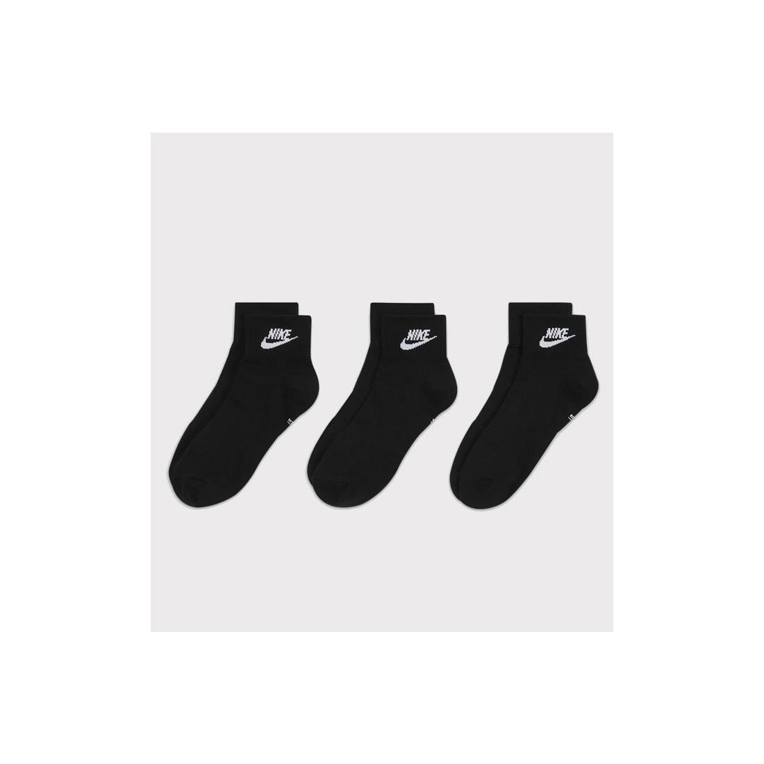 NIKE EVERYDAY ESSENTIAL 3P NEGRO