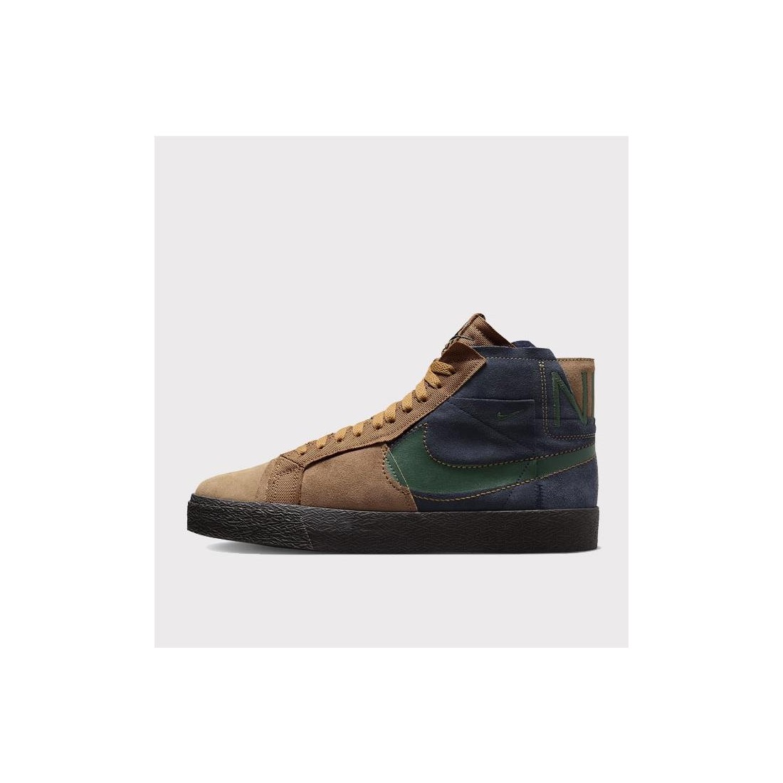 NIKE SB ZOOM BLAZER MID PRM MARRON