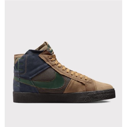 NIKE SB ZOOM BLAZER MID PRM MARRON 2